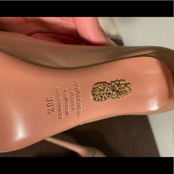 AQUAZZURA LACE UP HEELS - Picture 6 of 6